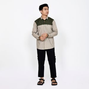 Baju Kemeja Atasan Pria Casual Formal Kekinian cocok Outdoor dan indoor