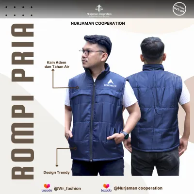 rompi penutup dada eiger / rompi pelindung dada outdoor
