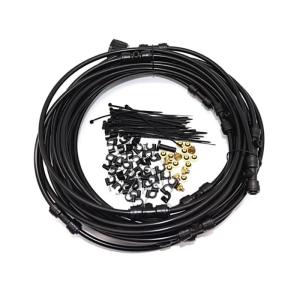 Garden Watering System Pressure Sprinkler Atomizer Misting Cooling Line For Gazebo Outdoor Cooling Greenhouse