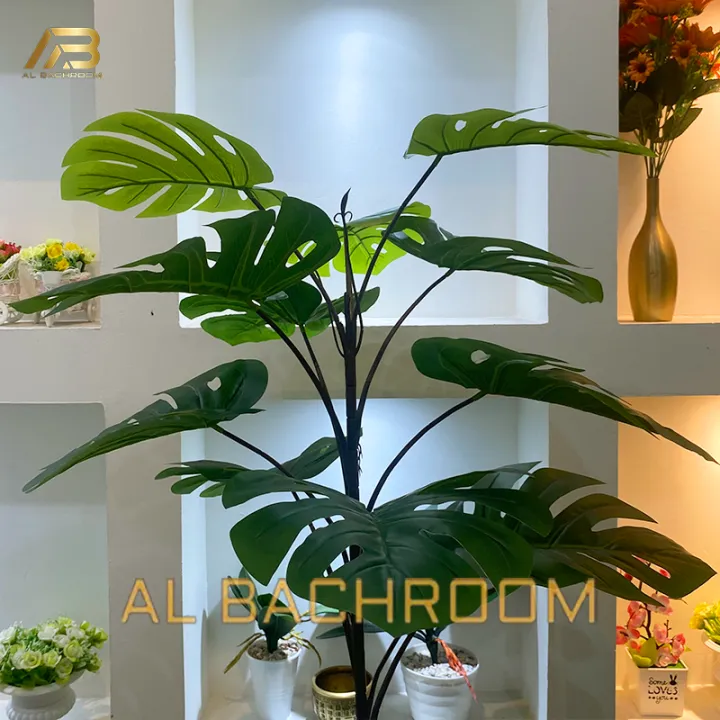 TANAMAN%20ARTIFICIAL%20MONSTERA%20JUMBO%20110%20CM%20B8217%20HIASAN%20RUMAH%20KANTOR%20-%20Image%206
