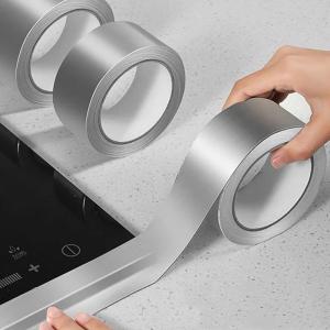 5cm*20m Aluminium Foil Adhesive Sealing Tape High Temperature Resistant Heat Insulation Thermal Resist Duct Foil Adhesive Tape
