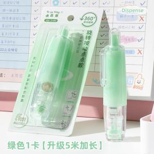 กาวสองด้านรูปจุด ความจุขนาดใหญ่ เหมาะสำหรับนักเรียนระดับประถมศึกษา เทปแก้ไขข้อผิดพลาด งานฝีมือเด็กอนุบาล กาวสองหน้า กาวสำหรับสมุดบันทึก