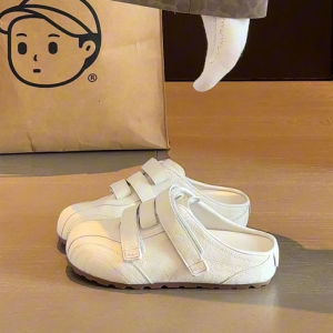 [Free Shipping] Womens summer outdoor slip-on shoes with hidden height increase 2026 new model thick-soled white shoes for petite individuals