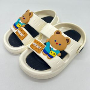 302-4 IMPORT Sandal Anak Karakter Bear Beruang Kelinci Sandal Anak Karet Bahan Bagus Model Lucu Ukuran 20-31