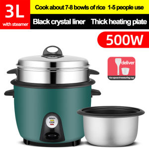 🔥periuk nasi elektrik🔥CHRIS RICE COOKER Non Stick Rice Cooker Free Rice Spoon Electric Rice Cooker 8L Nasi Periuk Large Capacity Rice Cooker with Steamer 电饭锅 电饭煲
