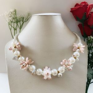 CRYSTAL BEADS NECKLACE ELISA | KALUNG HIJAB PREMIUM | KALUNG KRISTAL MANIK MANIK | HIJAB FASHION HANDMADE | AKSESORIS HIJAB CHOKER