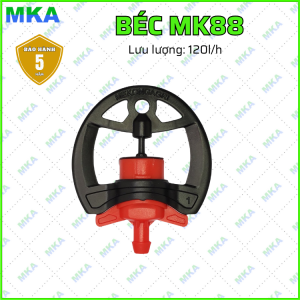 Béc tưới MK88 phun mưa 150l/h Mekongagri - 10 cái