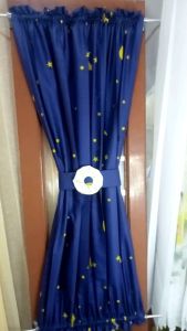 Gorden kupu2 motif starmoon bahan tebal