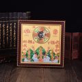 [Fortune Destiny] Feng Shui Bagua Mirror Shan Hai Zhen Moutain Sea Ba Gua 山海镇 铜板 八卦镜 招财纳福化煞 风水挂件 山海镇八卦镜. 
