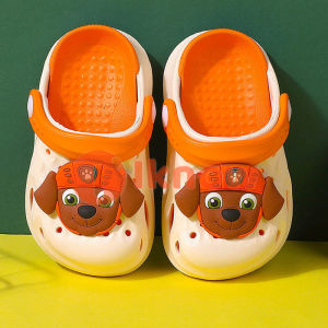 I know Paw Patrol Kids Cute Garden Shoes Cartoon Slides Sandals Clogs Children Beach Slipper