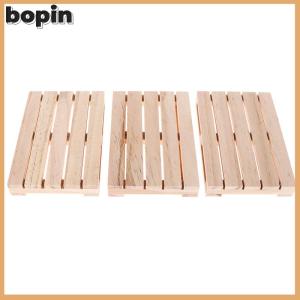 Bopin ถาดไม้พาเลทเครื่องดื่มขนาดเล็กสำหรับเครื่องดื่มร้อนและเย็น