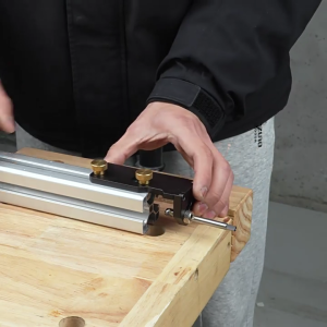 High Precise Hand Aluminum Profiles Drill Guide Punching Tool for Aluminum Profiles Perfect for DIY Furniture Projects