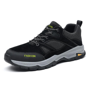 Leedoo Sepatu Pria Outdoor Sneakers Tali Sepatu Olahraga Hiking Kekinian Sport Shoes Men Keren Trendy Anti Slip MH212