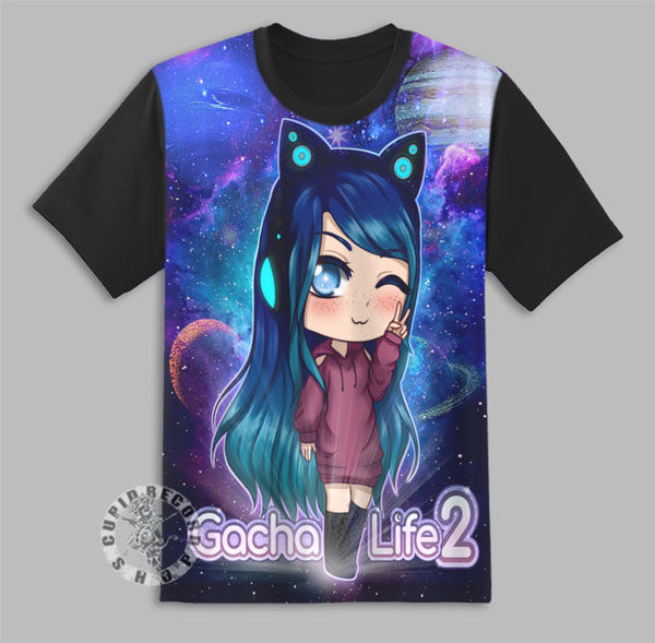 Kaos Gacha Life Baju Anak Laki Laki Perempuan Umur 1