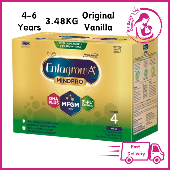 Enfagrow A+ MindPro 2FL Step 4 Original / Vanilla 3.48kg (Milk