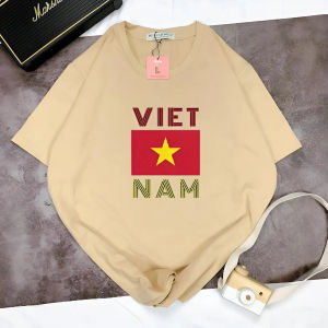 Áo Thun Cờ Đỏ Sao Vàng Việt Nam Đủ Màu Áo Phông Cotton Co Dãn Thoải Mái