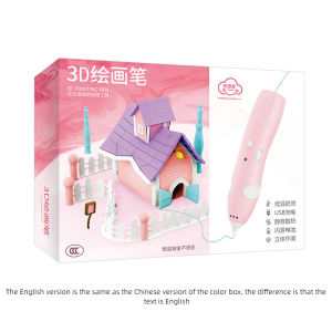 Childrens 3D printing graffiti pen low-temperature wireless operation a new choice for safe and interesting three-dimensional painting