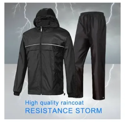 High Quality Raincoat / Rain Coat Set for Motorcycle Rider XXL-XXXL