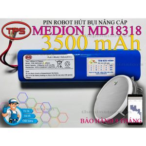 PIN ROBOT HÚT BỤI NÂNG CẤP MEDION MD 18318 BẢO HÀNH 9 THÁNG