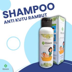 Shampo Shirami Shampo Anti Kutu Sampo Anti Kutu Menghilangkan Kutu Untuk Anak dan Dewasa