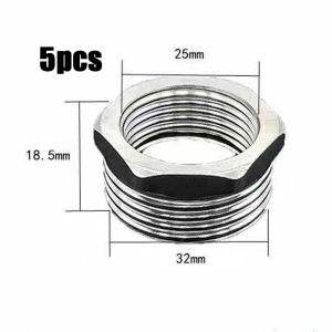 5PCS All Size BSP Male BSP Female Stainless Steel Pipe Reducer Fittings Reducing Bushing