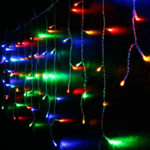 8 Modes Fairy Curtain String Light 4M LED Hari Raya Lampu Hiasan Lip Lap Outdoor Connectable Light Hanging Festival Deco
