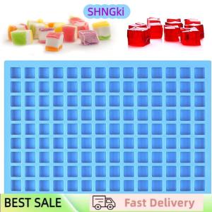 SHNGki 126 Cavity Square Candy Molds Silicone Mold for Hard Candy Chocolate Ganache