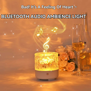 Water ripple USB atmosphere decoration 16 color crystal light LED night light