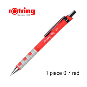 Rotring Tikky ดินสอกลไกอัตโนมัติแบบแท่งพลาสติกขนาด0.35มม./0.5มม./0.7มม./1.0มม.