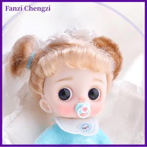 Fanzi 5Pcs Lovely Mini Doll Pacifier Play House Supplies Dummy Nipples For OB11 BJD Doll Baby Dolls Kids Toy Baby Pacifier Accessories