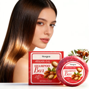 【discount store】Castor Argan Oil Shampoo Bar for Hair Growth & Thickening Anti Hair Loss Strengthening Natural Solid Shampoo Soap All Hair Types