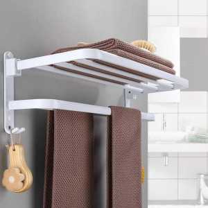 COD XUANXIN Rak Gantungan Handuk Kamar Mandi Dinding Double Layer - B04-1