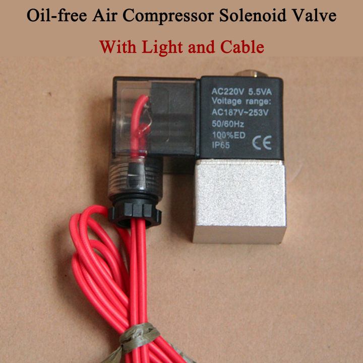 Compressore d'aria oil-free mute elettrovalvola valvola