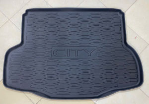 Lót cốp nhựa xe Honda City 2021 2022 2023 2024 2025 chất liệu nhựa dẻo cao cấp vừa khít phom xe không mùi.