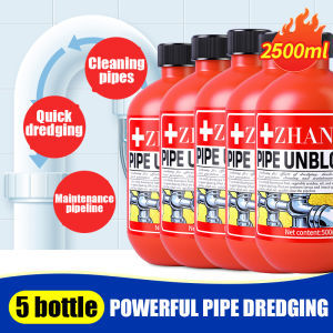 Pipe dredging agent Imported from Switzerland Drainage clog remover Sink Remover Drain Cleaner Pipe Dredging Agent Professional Dissolve various impurity blockages Cleaning Sink Drain Toilet Bathroom Dredge Hair Filter cleaner powder Grease