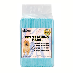 Fortress Petcelsior Dog Pads Super Absorbent Pet Dog Training Urine Pad Pet Training Pads with Super Absorbent Core for Dogs and Cats