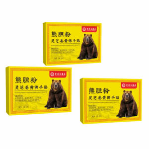 Hong Kong Pharmacy Ganoderma Lucidum Turmeric Patch Home Use Moxibustion Patch Moxibustion Patch Navel Patch