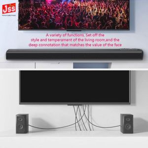 JSS SoundBar / Sound bar / 2.1 CH with Bluetooth / USB / Digital Optical Input / Aux / HDMI (ARC) Input and with Remote Control / Sound bar