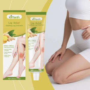 【Ready Stock】 Ximonth Soothing Leg Balm – Cooling Foot & Leg Cream with Horse Chestnut & Mint Moisturizes & Refreshes Tired Legs Daily Leg Care 20g