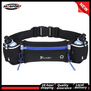 【HOSPORT】 Versatile Crossbody Fanny Pack - Adjustable Strap Waist Bag with Water Bottle Holders for Sports