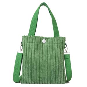 กระเป๋าโท้ตมินิกระเป๋าผ้าลูกฟูกสำหรับสตรีพาดลำตัวทรงสี่เหลี่ยมจัตุรัสกระเป๋าสะพายขนาดเล็กสำหรับฤดูใบไม้ผลิฤดูร้อน