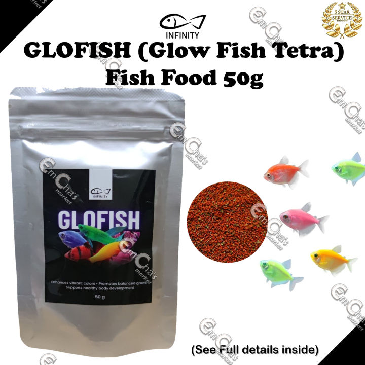 Fish Food Glofish Tetra With Betta Infinity GLOFISH Food 50g (ff