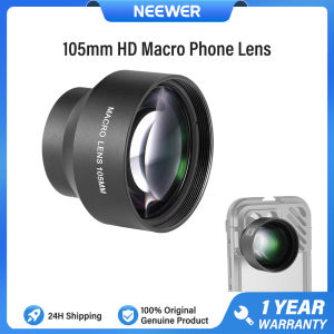 NEEWER 105mm HD Macro Lens for 17mm Phone Lens Thread Mount Compatible with iPhone Samsung Xiaomi Andriod Cellphone Camera Lenses LS-26