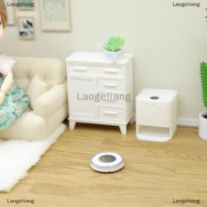 [COD] Laogeliang 1 12 Dollhouse mô phỏng Mini Robot Máy hút bụi mô hình Dollhouse đồ nội thất trang trí nhà búp bê Mirco cảnh phụ kiện