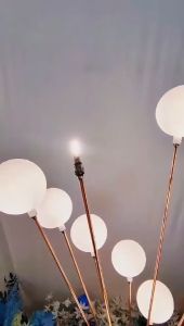 (COD) LED Lead Lights 11 Golden Iron Apple Tree LED Lights for Wedding Birthday Parties christmas lights
