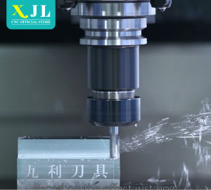 XJL HRC55 °aluminum end mill 3 flut high-gloss aluminum alloy milling cutter tungsten steel 1-12mm special for aluminum 1pcs/5pcs