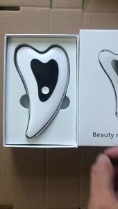 Electric Facial Massager Vibration Scraping Tool for Face and Neck Lifting and Skin Relaxation