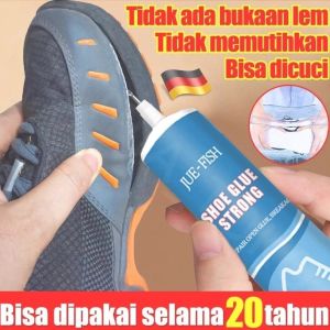 JUE-FISH Lem Sepatu Super Kuat Anti Air Lem Perekat Sepatu Shoe Glue Strong 50ml Lem Gel Serbaguna Super Rekat