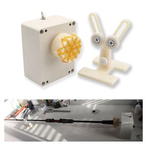 HESONG ชั้นวางอุปกรณ์ อุปกรณ์แปรงคันเบ็ดอีพ็อกซี่ เครื่องมือสร้างคันเบ็ด เคลือบคันเบ็ด เครื่องติดกาว 2024 อุปกรณ์ไขลาน เครื่องเคลือบอีพอกซีเรซิน