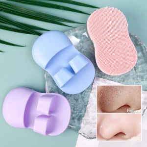 Bàn chải rửa mặt silicon miếng rửa mặt silicon siêu hot tẩy tế bào da chết an toàn tiện lợi